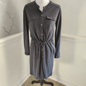 Lou & Grey for LOFT‎ Softblend Black Dress With Pockets XS
